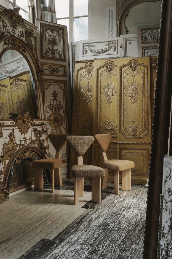 Collectible Design | Conversations With | PART 2 | The Invisible Collection, Paris 1 Invisible Collection Juliana Lima Vasconcellos Giraffe Chairs © Invisible Collection 04 1