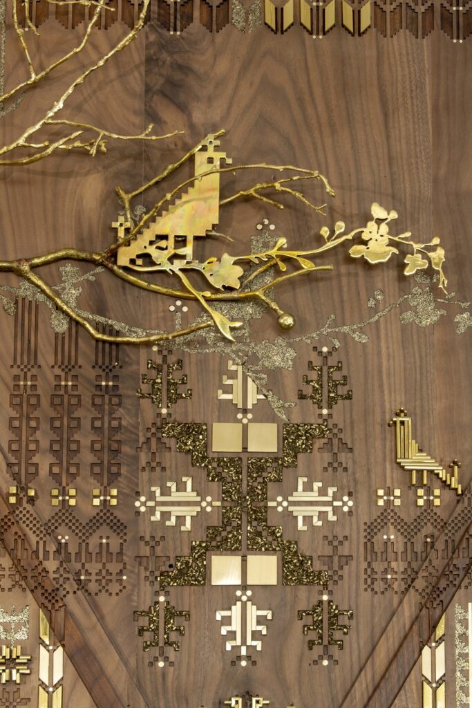 Naqsh Collective Solid Walnut In The Garden 2025 1