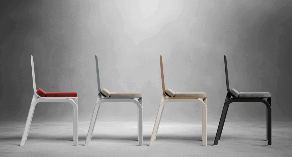 YLA: Sculpting a New Language for Metal in the Home 1 Yla Chair