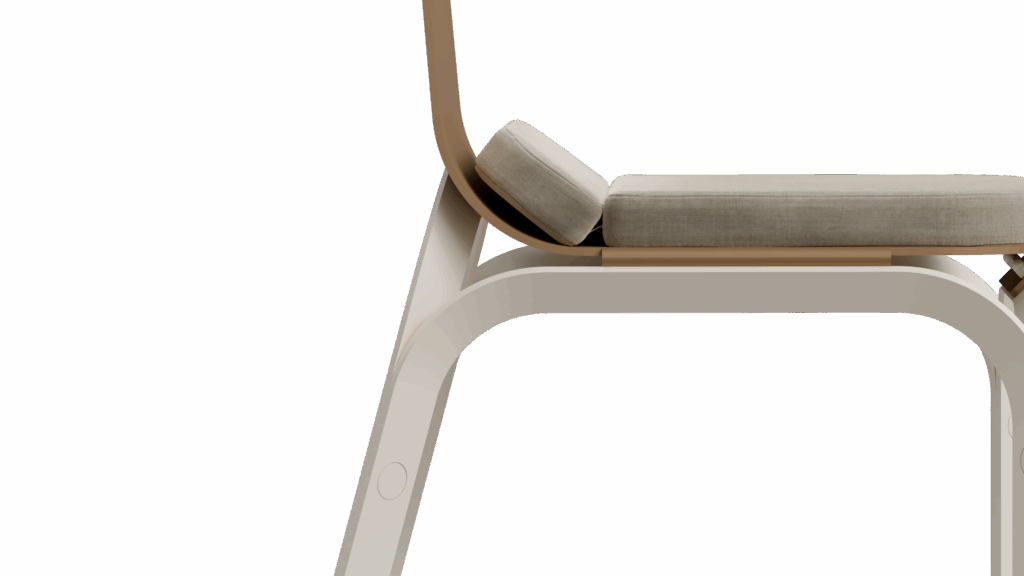 YLA: Sculpting a New Language for Metal in the Home 5 Yla Chair Desert