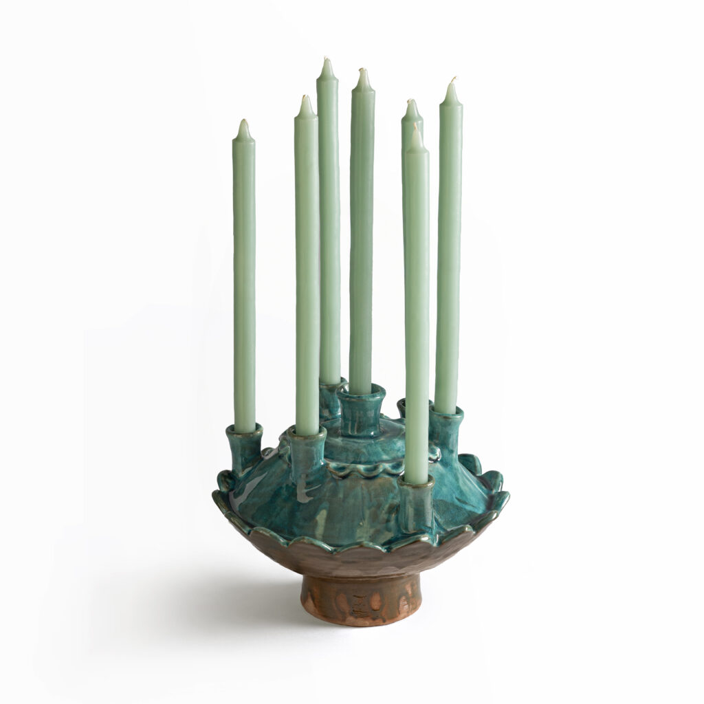 Crafted Under Egyptian Skies: Meet ANŪT Cairo 7 LIPR ANUT Cairo Candelabra Candle Holder 446