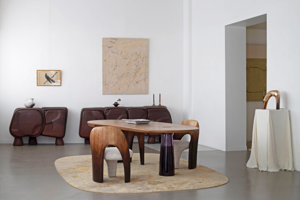 Whispers of the Forest, Paris Design Week 2025 3 10 BB Studio PDW25 Georges Mohasseb Whispers of the forest Galerie Gosserez ©Ludovic Maisant 1