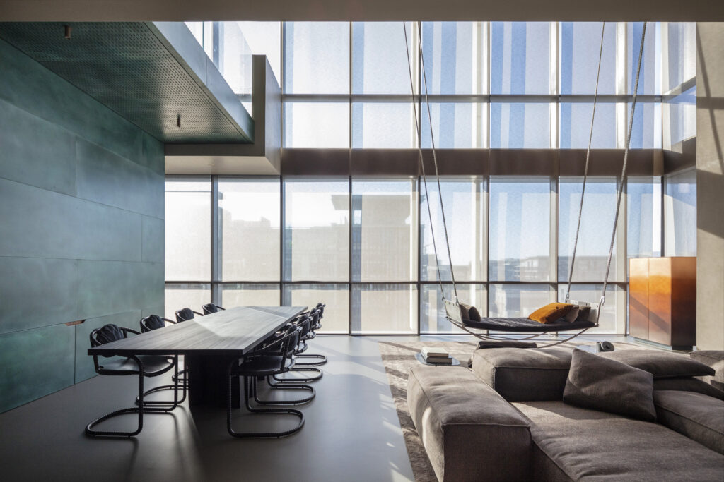 The Blue Copper Loft: an Urban Escape in Dubai 1 Blue Copper Loft by ANARCHITECT© photo Ieva Saudargaite 1