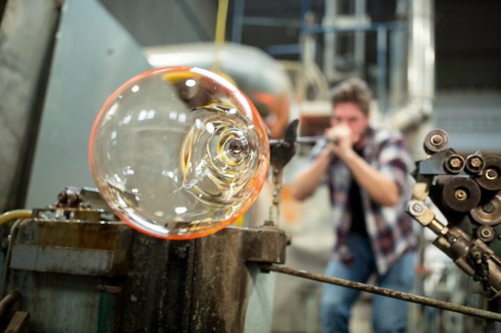 glass blowing experience