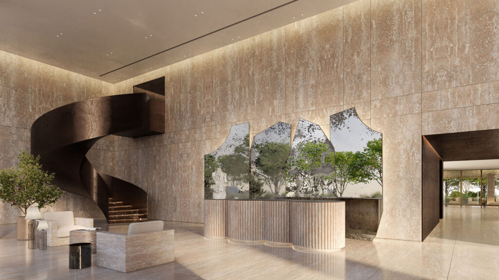 Maison Margiela Residences Dubai: The Maison’s Architectural Debut 1 01 Lobby view01 250828