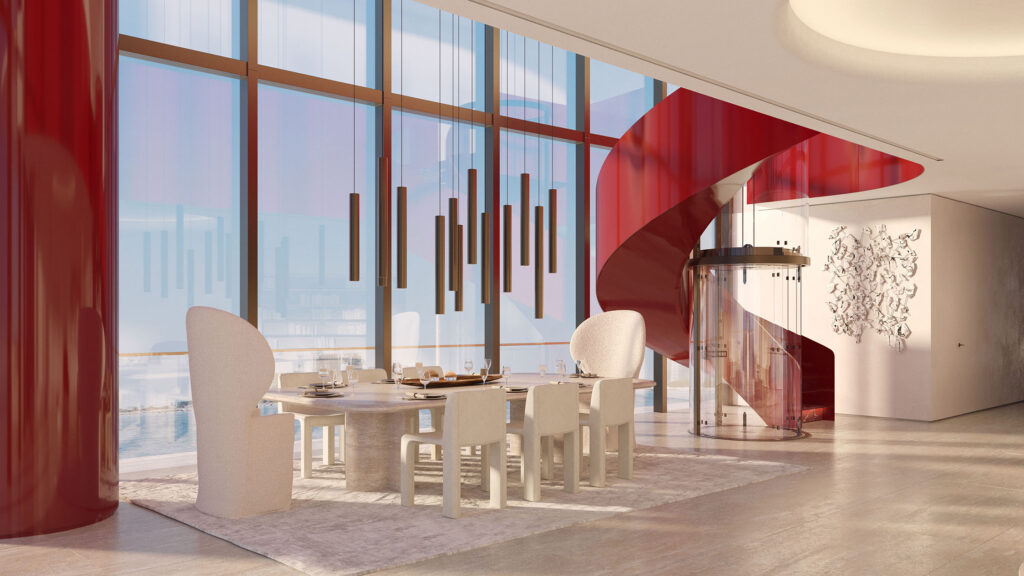 Maison Margiela Residences Dubai: The Maison’s Architectural Debut 4 5BR Dining 250729