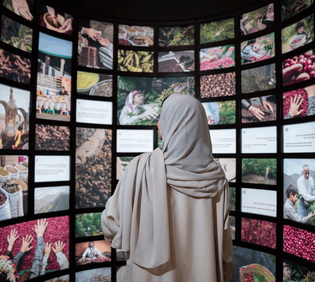 Part of the Saudi Coffee Capsule