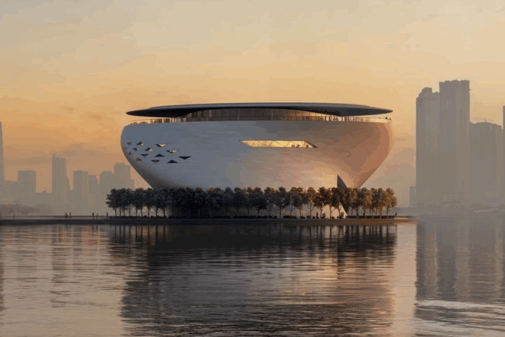 Tadao Ando’s Dubai Museum of Art: A Floating Dialogue Between Light and Water 3 Screenshot 2025 10 30 at 20.45.35