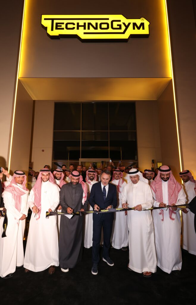 Technogym Saudi ribbon cutting 1