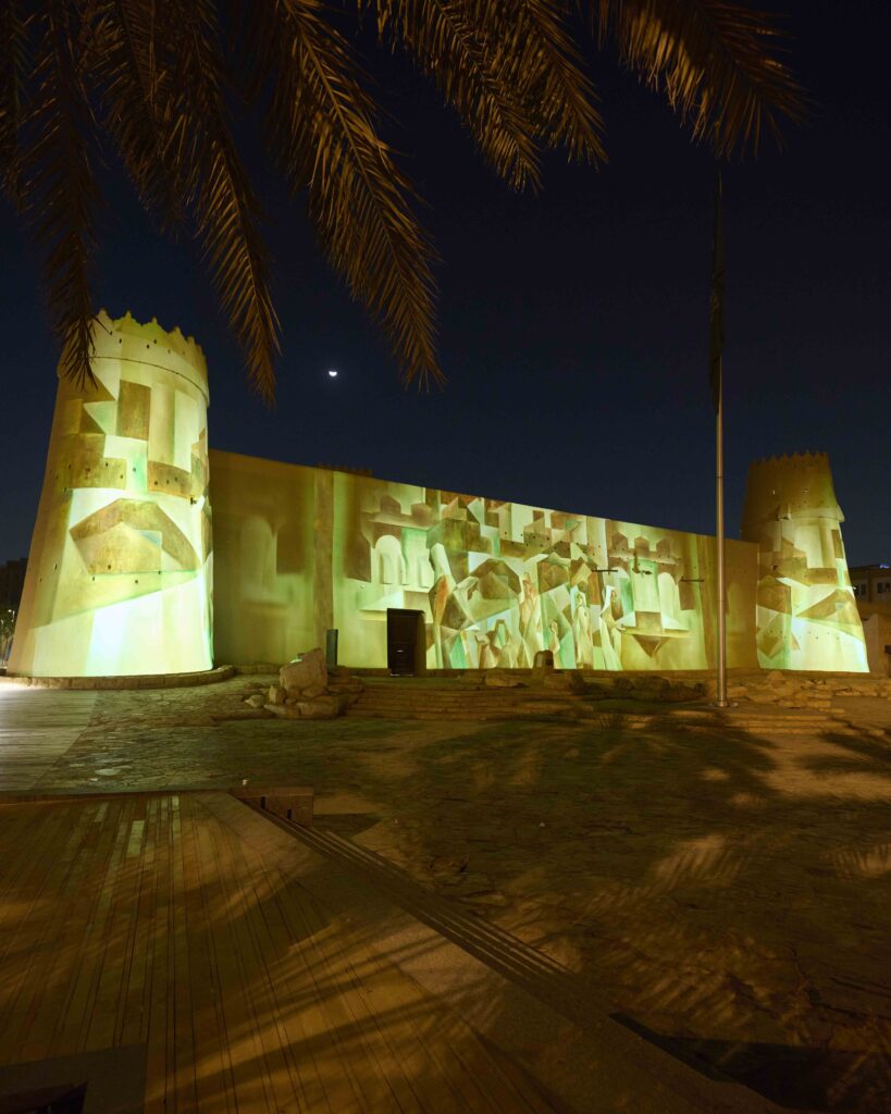 Abdulrahman AlSoliman Place of History s Inscription Photo Noor Riyadh 2025 8 of 12