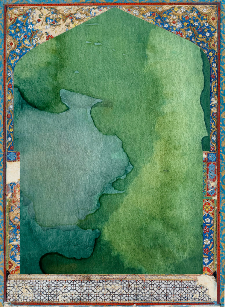 Art Dubai Is Not a Moment. It’s a Movement. In Conversation With Dunja Gottweis. 7 Bawwaba 2026 Traits Libres Gallery Katia Kameli Untitled 2025 textiles and pigments 110 x 70 cm courtesy of Katia Kameli