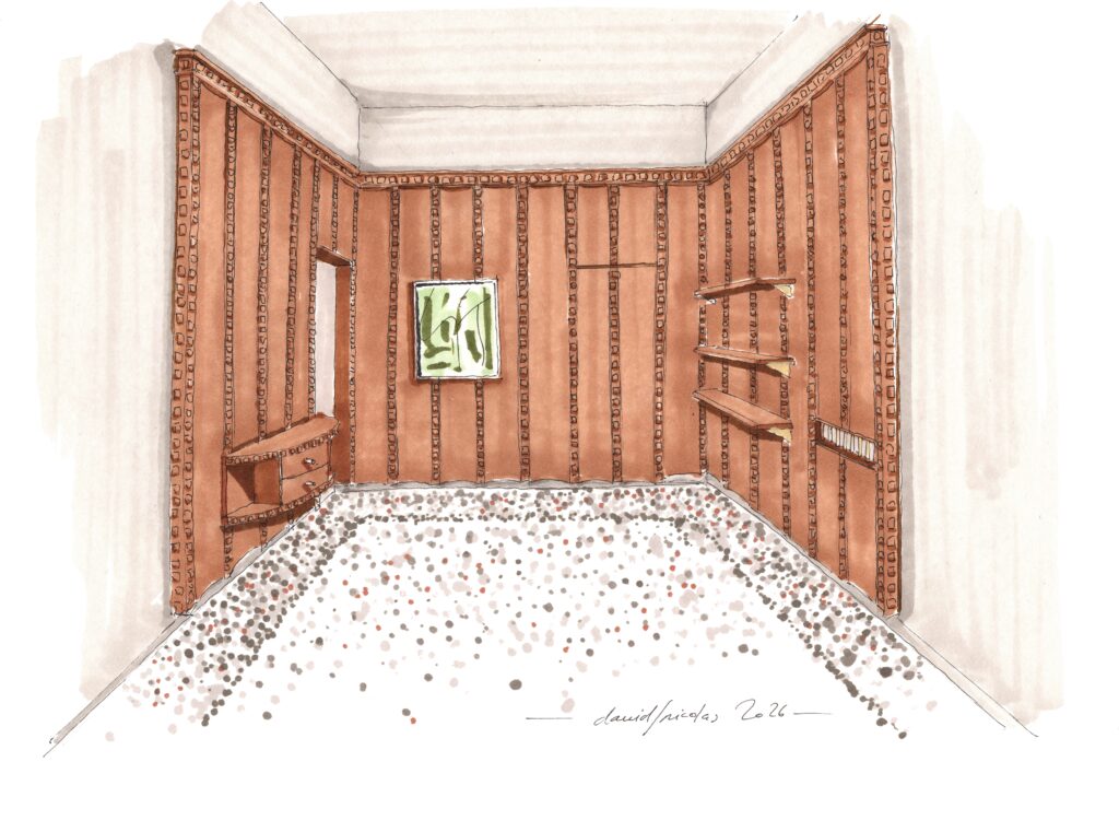 La Boiserie by david / nicolas 4 06 GC DAVID NICOLAS La Boiserie sketch