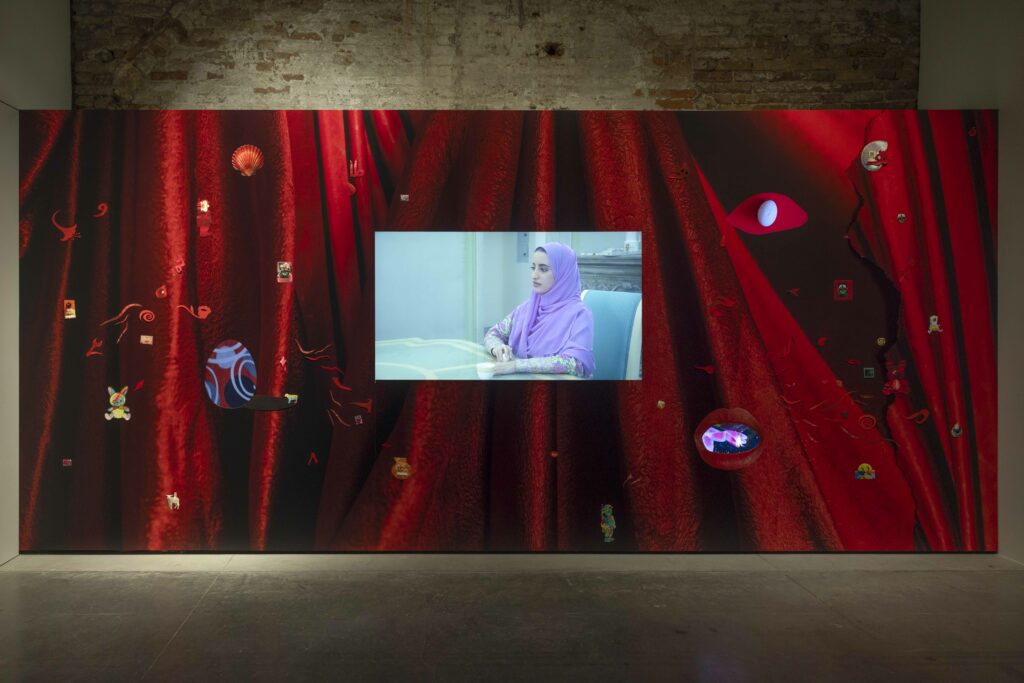 2026.Washwasha.Farah Al Qasimi. The Curse. Image courtesy of National Pavilion UAE – La Biennale di Venezia. Photo by Ismail Noor of Seeing Things 2