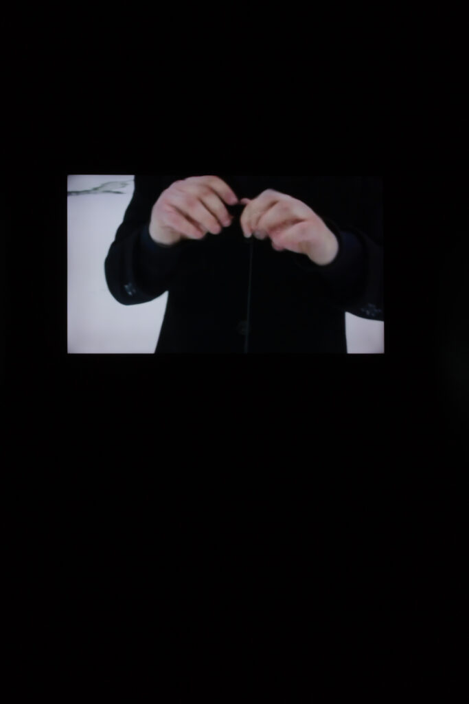 Installation view of ‘Denouement 2011 by Ismail Bahri