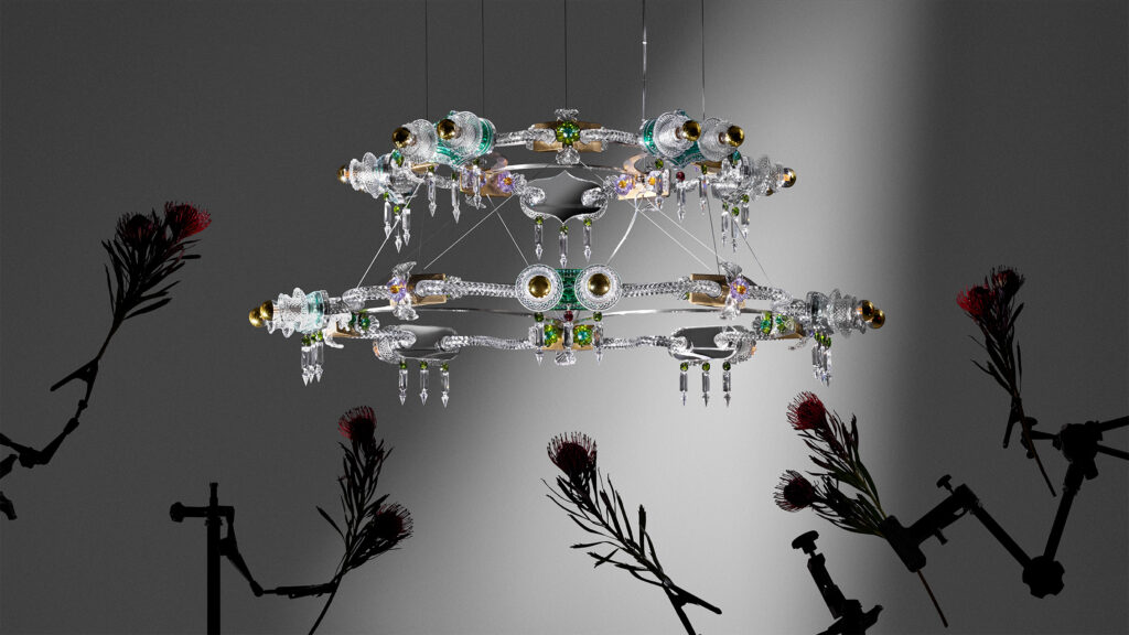 Mille Fleurs Chandelier Baccarat x Bethan Laura Wood@Nicolas Receveur 3