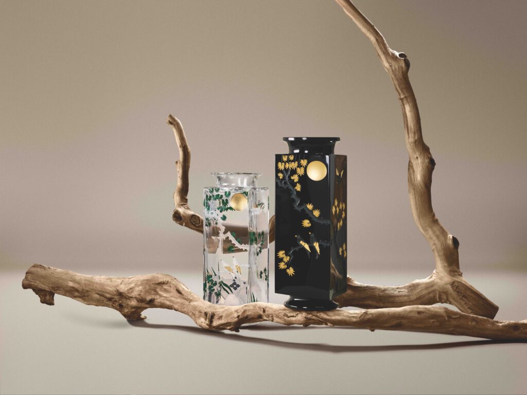 Vol de Jour Vase Vol du Soir Vase Baccarat @Nicolas Receveur