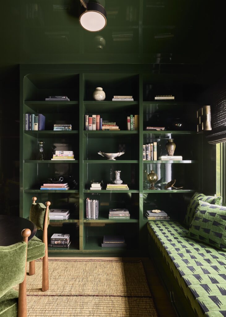 The House in the Woods That Glows Green at Night 4 9. Library 015