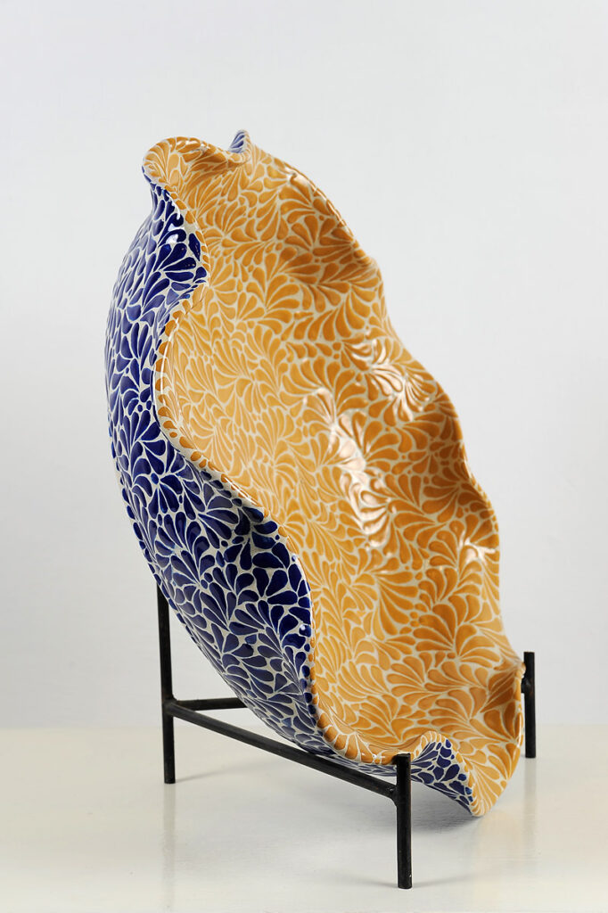 EARTHBOUND SPIRITS Talavera Plate by Studio Santa Catarina