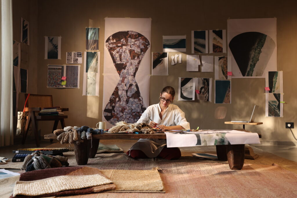 Victoire de Brantes X Jaipur Rugs for Shakti Design Residency 2