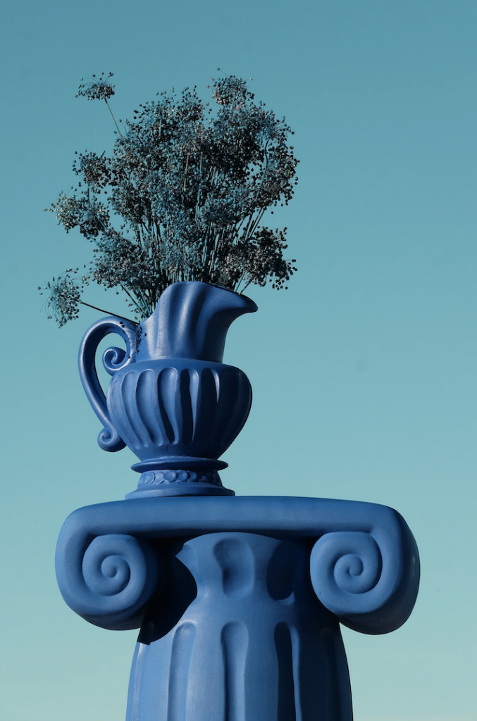 The New Trend: How Nolan's Odyssey Is Bringing Back Ancient Shapes 8 3A. Seletti Capitel Blue