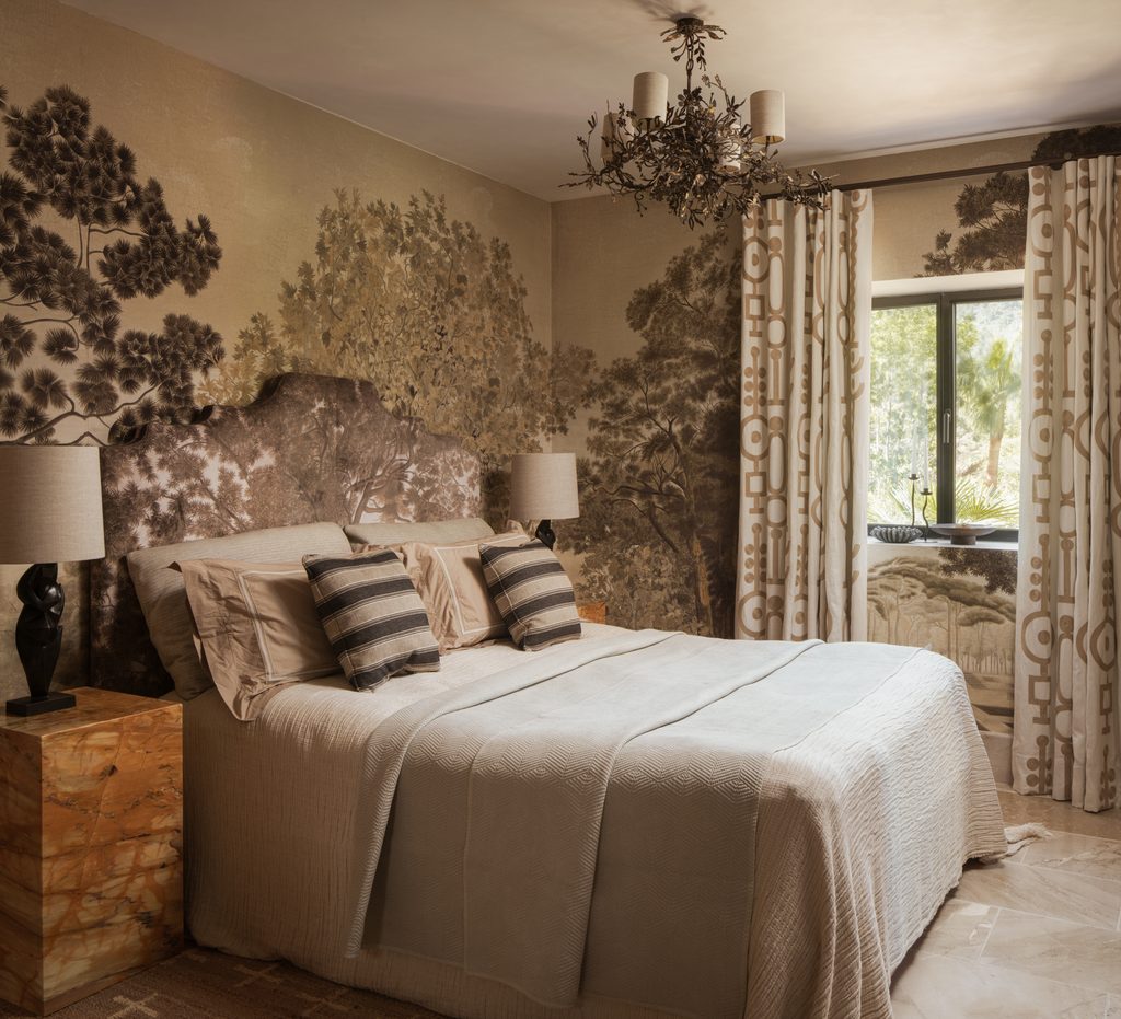 Bergman Design House Unveils a Jewel Toned Retreat in the Mallorcan Hills 5 Bergman Mallorca Villa HR 25