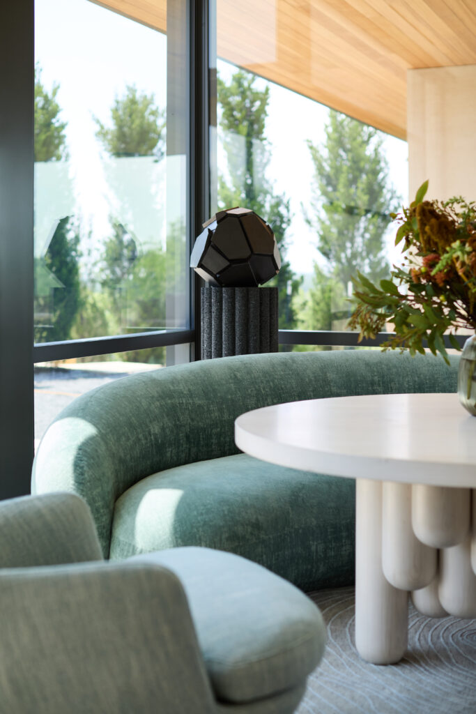 Joshua Rice Designs a Sprawling, Modern and Well Appointed Home in the Texas Hill Country 25 Breakfast Nook Detail 0028