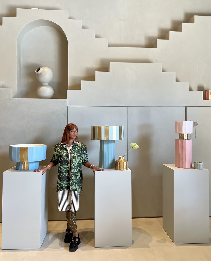 Designeast x Paola Paronetti collab shown during Art Week Dubai at Alserkal
