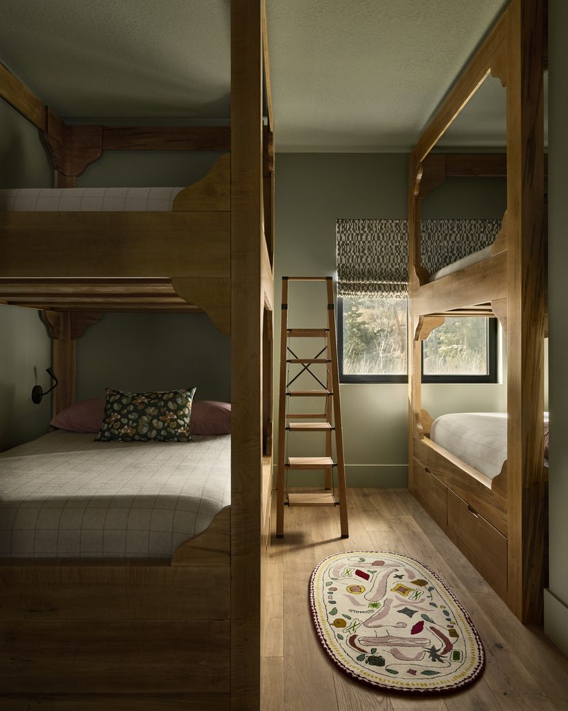 A Different Shade of Mountain Living 11 Bunk Room