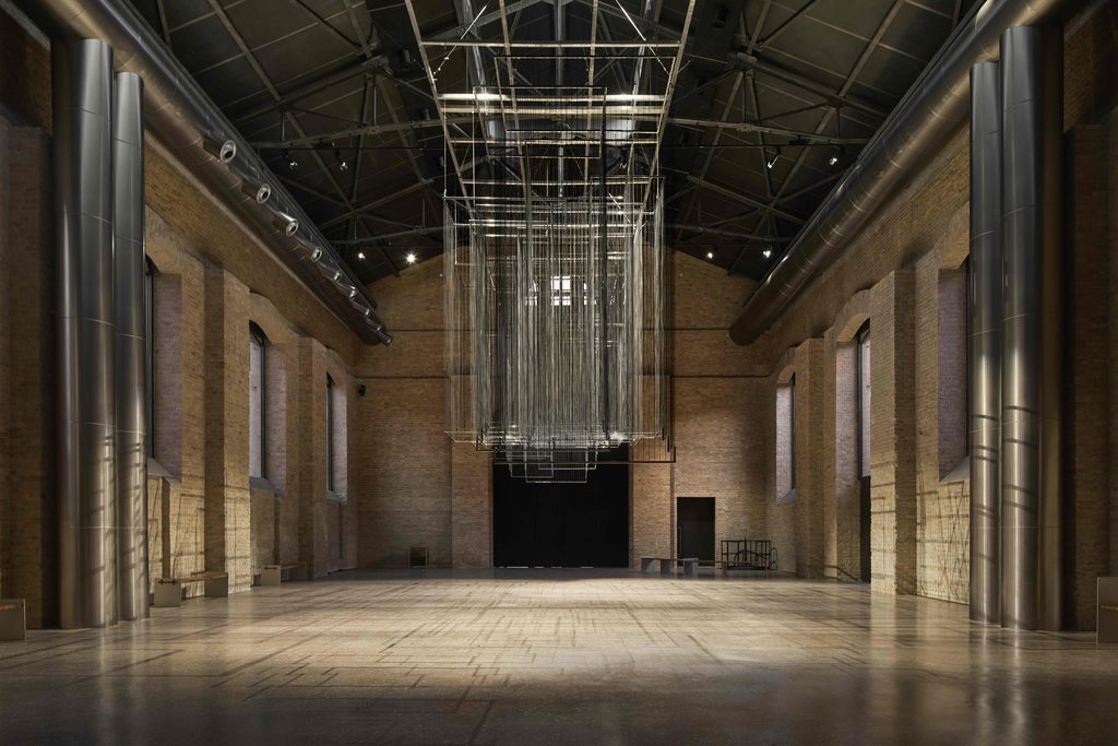 Centre for Contemporary Arts Tashkent CCA Tashkent. View of the Diesel station exhibition space. Courtesy of Studio KO and Dan Glasser