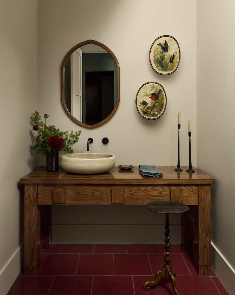 A Different Shade of Mountain Living 7 Powder Room