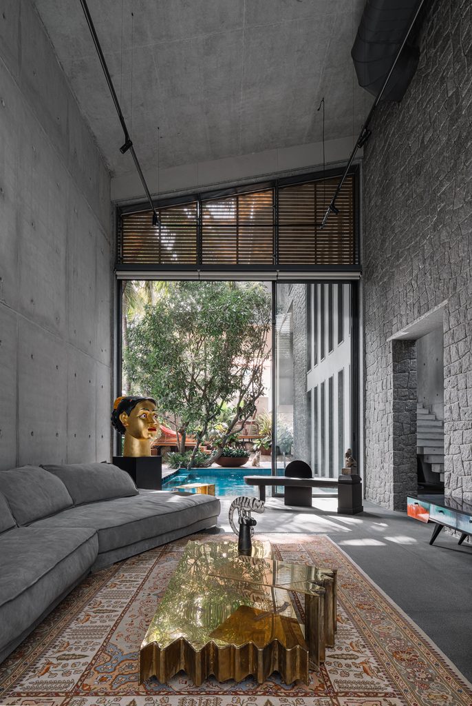 A House That Grows Around Nature 5 COCO BEANS Living Room