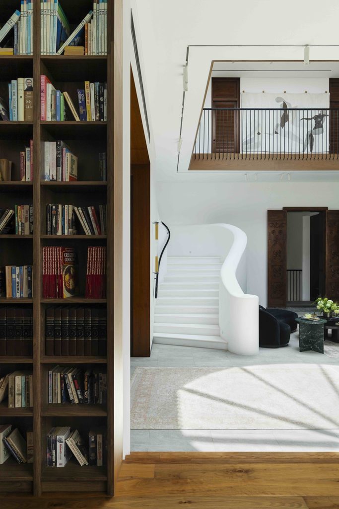 A Home with a Soul: Inside Nilofer Khorakiwala’s Dubai Residence 3 Library 02 1