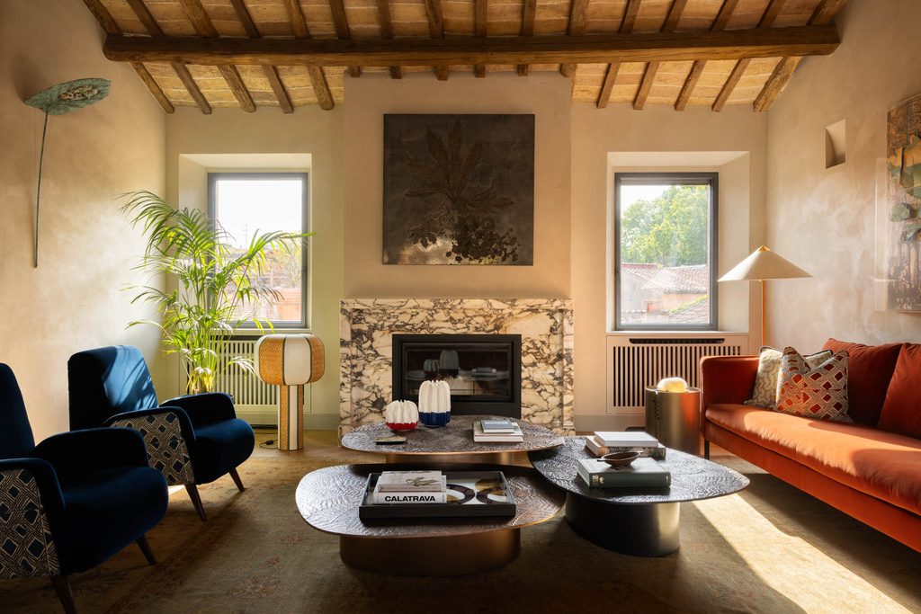 A 17th-Century Roman Building Sets the Framework for a Contemporary Interior 13 Roma11 edits
